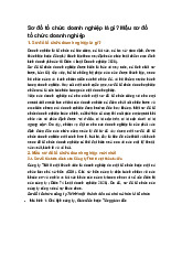 Sơ đồ tổ chức doanh nghiệp là gì? Mẫu sơ đồ tổ chức doanh nghiệp