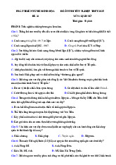 Đề thi thử tốt nghiệp THPT 2025 môn Lịch sử bám sát đề minh họa - Đề 24