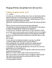 Tổng hợp đề thi học sinh giỏi lớp 9 môn Sinh