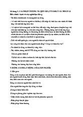 Chương 2 các hiện tượng và quy luật tâm lý cá nhân môn Tâm lý quản lý | Học viện Nông nghiệp Việt Nam