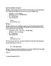 BÀI TẬP CHƯƠNG LÃI SUẤT | Trường Đại học Kinh Tế - Luật