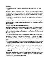 Nhận Định Đúng Sai Về Luật So Sánh - Môn Luật 101 | Đại học Văn Lang