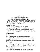Câu hỏi ôn tập - Chủ nghĩa xã hội khoa học | Trường Đại học Kinh tế, Đại học Quốc gia Hà Nội
