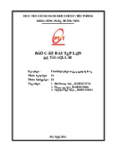 Báo cáo bài tập lớn môn Phát triển phần mềm hướng dịch vụ | Học viện Công Nghệ Bưu Chính Viễn Thông