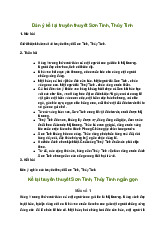 Kể lại truyền thuyết Sơn Tinh, Thủy Tinh bằng lời văn của em | Văn mẫu lớp 6