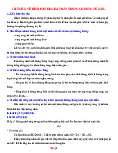 Giáo Án Dạy Thêm Hình 8 Chủ Đề Vẽ Hình Phụ Để Giải Toán Trong Chương Tứ Giác