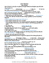 Đề Giữa Kỳ Trắc Nghiệm và Giải Đáp môn Quản trị học | Đại học Cần Thơ