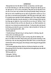 Cạnh Tranh Độc Quyền Thị Trường Xăng Dầu Việt Nam Giai Đoạn 2016-2020 môn Kinh tế vi mô | Trường Đại học Kinh Tế Quốc Dân