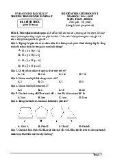 Đề giữa học kỳ 1 Toán 6 năm 2024 – 2025 trường THCS Huỳnh Tấn Phát – TP HCM
