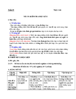 Đề thi học kì 2 môn Giáo dục công dân 6 năm 2022 - 2023 sách Cánh diều | Đề 1