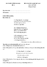 Đề thi thử tốt nghiệp THPT 2025 môn Ngữ văn bám sát đề minh họa - Đề 30