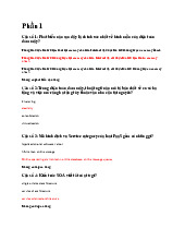 Câu hỏi trắc nghiệm ôn tập môn Điện toán đám mây  | Trường đại học kinh doanh và công nghệ Hà Nội