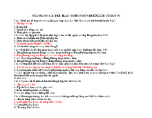 Đề cương môn đường lối đảng cộng sản việt nam- Trường Đại học bách khoa - Đại học đà nẵng