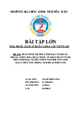 Vai Trò Lãnh Đạo Của Đảng Cộng sản Việt Nam Trong Cách mạng Tháng Tám (1945) | Môn Lịch sử Đảng Cộng Sản Việt Nam - Đại học Kinh Tế Quốc Dân