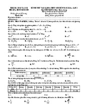 Đề thi thử vào lớp 10 môn Toán (chung) năm 2025 lần 3 trường chuyên ĐHSP Hà Nội