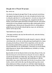 Đọc hiểu Chuyện tình ở Thanh Trì có đáp án | Ngữ văn 9 Kết Nối Tri Thức