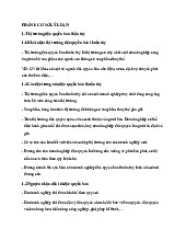 Khái niệm thị trường độc quyền bán tinh túy | Đại học Nội Vụ Hà Nội