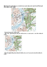 Bài Tập Bản Đồ QPAN: Tọa Độ Cầu Sài Gòn & Bình Triệu