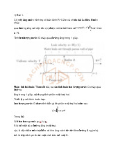 Ứng dụng tích phân bội trong bài toán lưu lượng và lực nâng Môn Quản trị TCDN | Trường Học Viện nông nghiệp Việt Nam