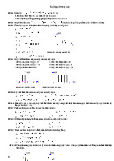 BT Xử lý tín hiệu chương I| Môn Xử lý tín hiệu| Trường Đại học Bách Khoa Hà Nội