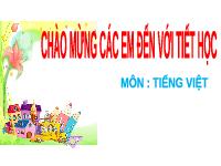 Giáo án điện tử Tiếng việt 1 bài 2 Chân trời sáng tạo: Học vấn: uôn, uôt