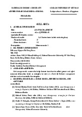 Giáo trình môn Business Cost Management | Đại học kinh tế Quốc dân