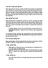 Giới thiệu về Ngôn ngữ Lập trình | Môn Lập trình - Đại học Quảng Bình