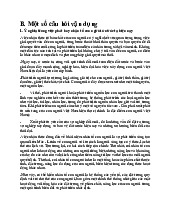 Một số câu hỏi vận dụng Môn Triết học Mác-Lênin | Đại học Sư Phạm Hà Nội