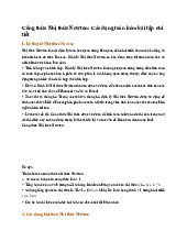 Công thức Nhị thức Newton: Các dạng toán kèm bài tập chi tiết