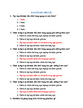 ĐÁP ÁN - THIẾT LẬP ĐỘI HÌNH TIỂU ĐỘI (MÔ ĐUN ĐỘI NGŨ)