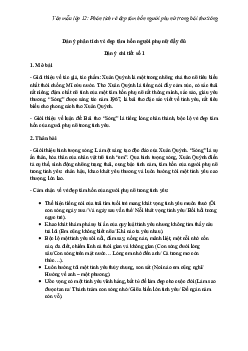 Phân tích vẻ đẹp tâm hồn người phụ nữ trong bài thơ Sóng hay nhất | Văn mẫu 12