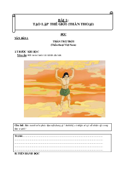 Phiếu học tập ngữ văn 10 chân trời sáng tạo cả năm