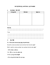 Ôn tập thì quá khứ đơn – Past Simple