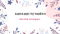 Giáo án điện tử Khoa học tự nhiên 6 bài 5 Chân trời sáng tạo : Đo khối lượng