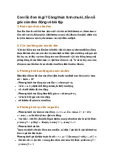 Con lắc đơn là gì? Công thức tính chu kì, tần số góc của dao động và bài tập