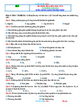 Bộ 15 Đề Ôn Tập Giữa Kỳ 1 KHTN 8 Kết Nối Tri Thức 2025-2026 Có Đáp Án