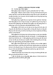 Chương 1: Khái quát về khởi nghiệp - Chuyên đề khởi nghiệp | Đại học công nghệ Sài Gòn