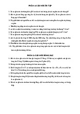 Đề cương Ôn Tập Chương 3: Độ Co Giãn và Ứng Dụng Trong Kinh Tế môn Kinh tế vi mô | Trường Đại học Kinh Tế Quốc Dân