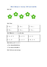 Đề thi giữa kỳ học kỳ 1 môn Toán lớp 1 năm học 2024 - 2025 - Đề số 3 | Bộ sách Cánh diều