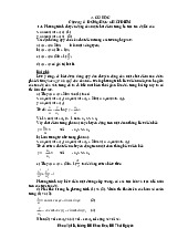 Giải bài tập Cơ học - Vật lý (Chương 1: Phương trình chuyển động) môn Cơ điện tử | Trường Đại Học Thái Nguyên