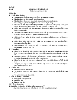 Giáo án Toán 10 Kết nối tri thức tuần 15