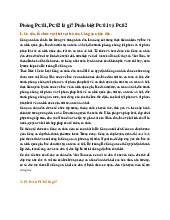 Phòng PC01, PC02 là gì? Phân biệt PC01 và PC02