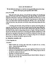 BÁO CÁO THAM LUẬN | Học viện Hành chính Quốc gia