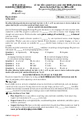 ĐỀ 16 - PHÁT TRIỂN MINH HỌA 2025 - MÔN TIẾNG ANH