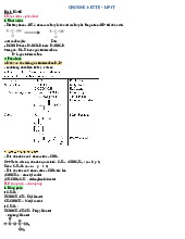 Tổng hợp lý thuyết Este chất béo cacbohidrat (KHTN-Đại học Quốc Gia Hà Nội)
