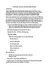 Khái niệm và vai trò của Hoạch định nhân lực Quản trị nhân môn Quản trị nhân lực  | Học viện Nông nghiệp Việt Nam