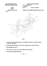 Đề Thi Kết Thúc Học Phần RBE - Vẽ Kỹ Thuật và CAD 2024. Môn Hệ thống robot thông minh | Trường Đại học Công nghệ, Đại học Quốc gia Hà Nội.