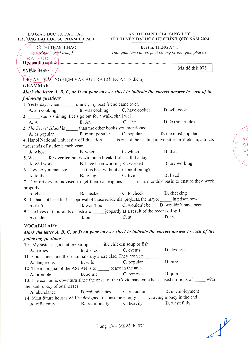 Đề thi đánh giá năng lực năm 2024 môn Tiếng Anh của Trường Đại học Sư phạm Hà Nội