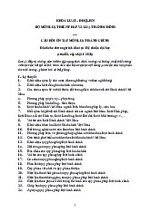 Tài liệu câu hỏi ôn tập luật hành chính | Trường Đại học Luật, Đại học Quốc gia Hà Nội