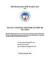 Nguồn gốc, bản chất của tiền và nội dung của quy luật lưu thông tiền tệ | Môn Kinh tế chính trị Mác-Lênin - Đại học Kinh Tế Quốc Dân